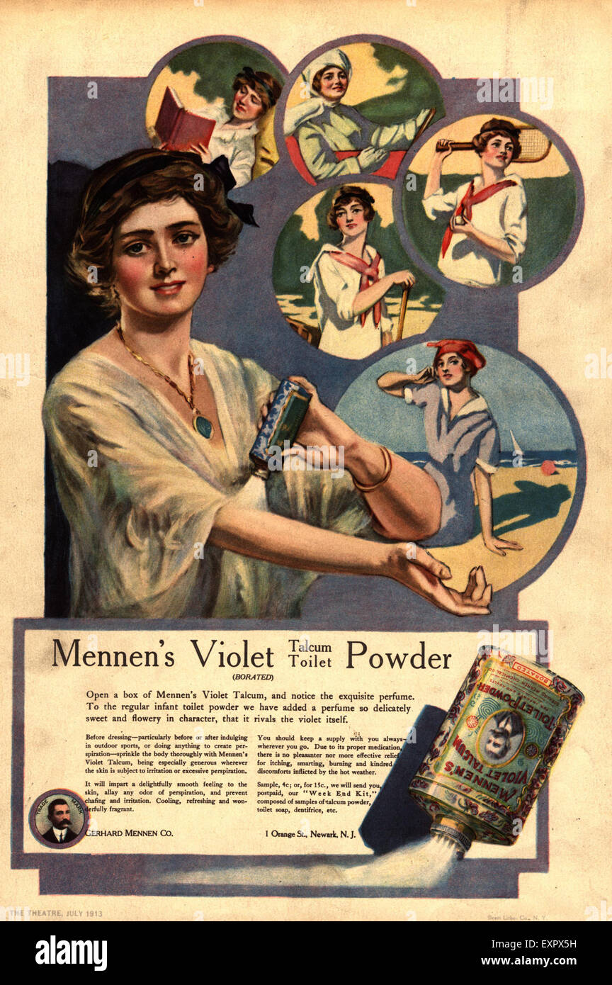 mennen talcum powder