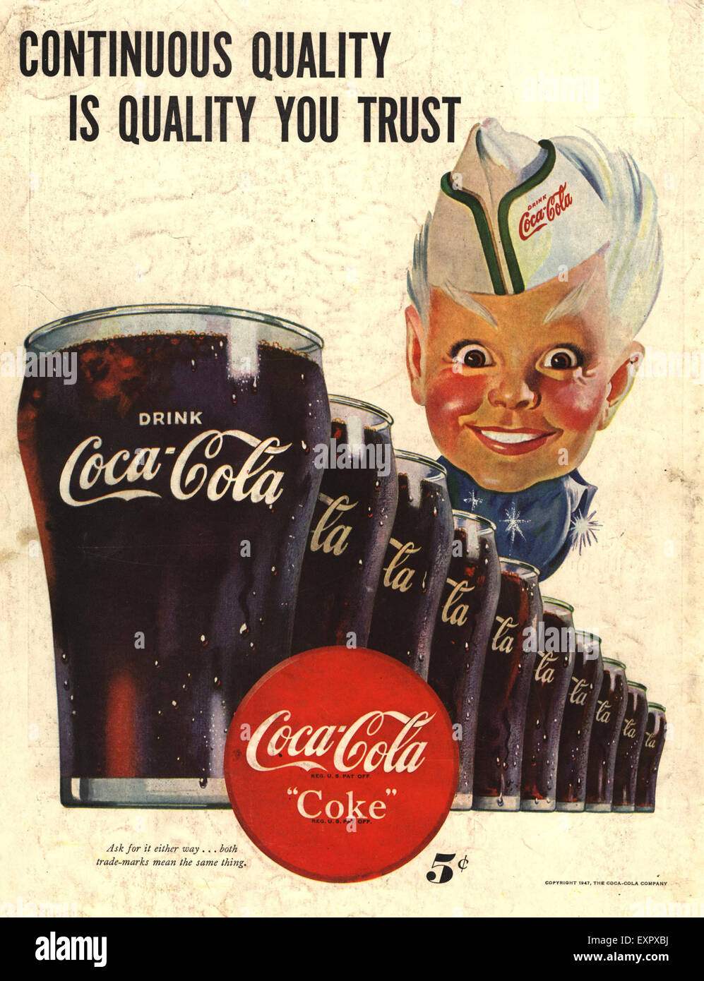 1940s usa coca cola hi-res stock photography and images - Alamy