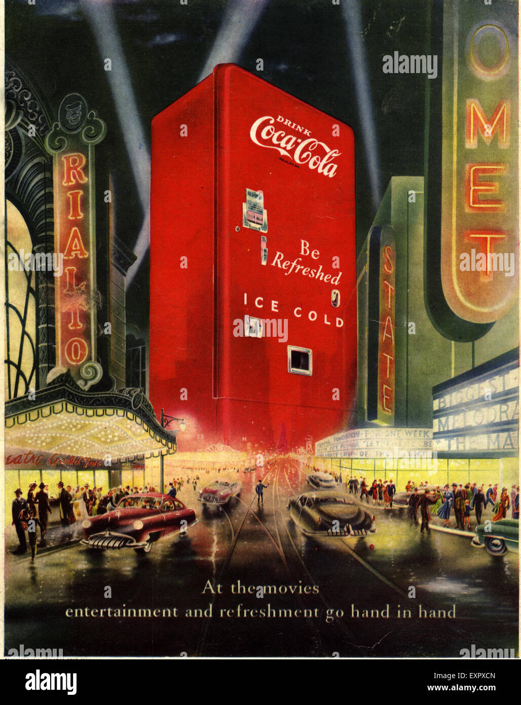 1940s usa coca cola hi-res stock photography and images - Alamy