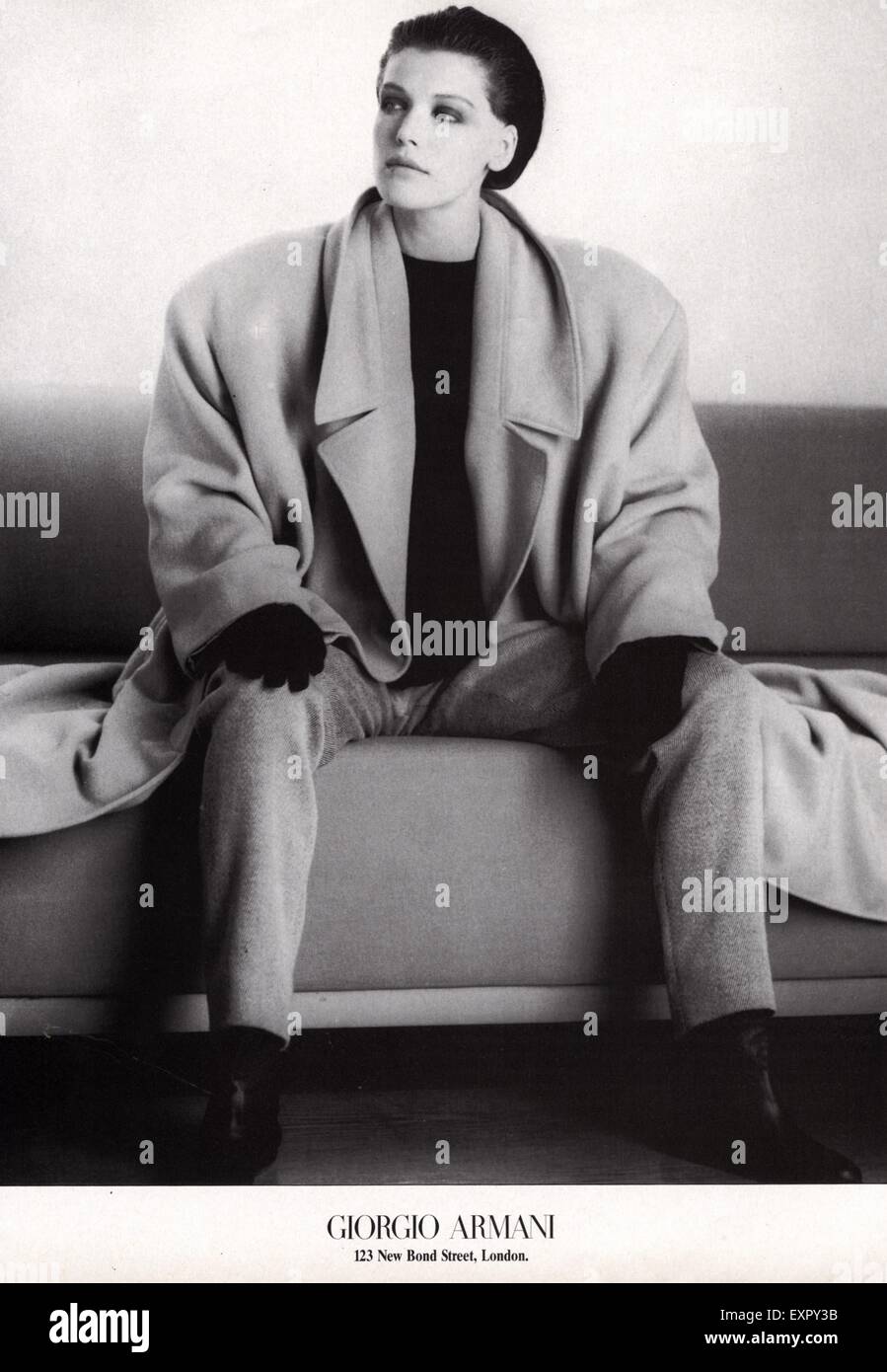 Giorgio armani 1980s hi-res stock photography and images - Alamy