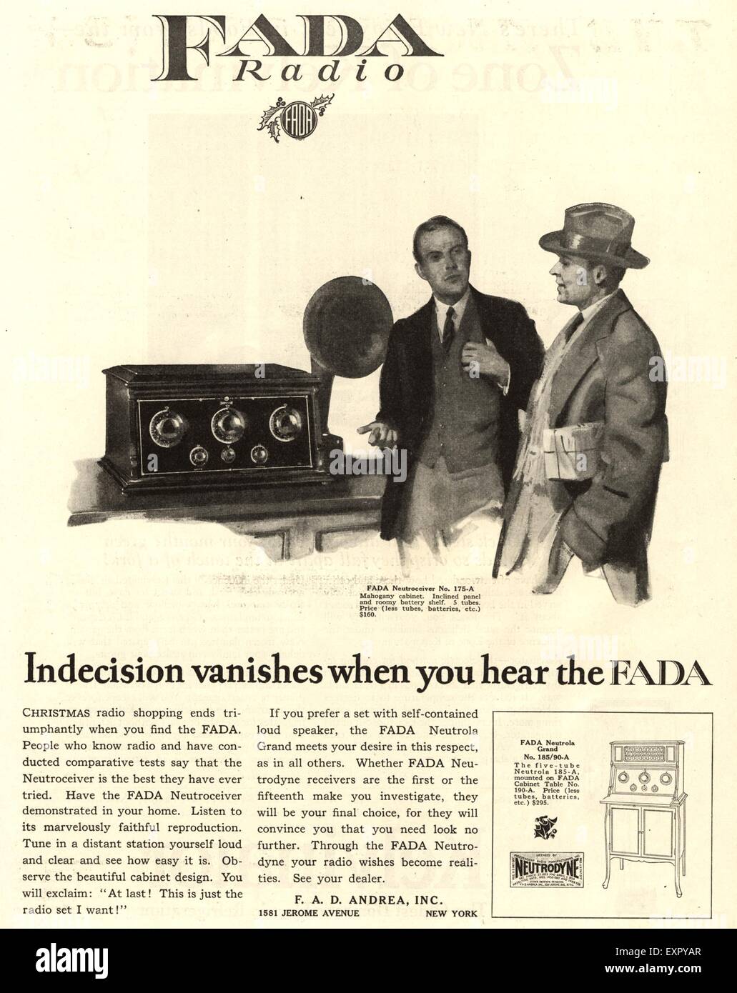 1920s Advertisements Radio