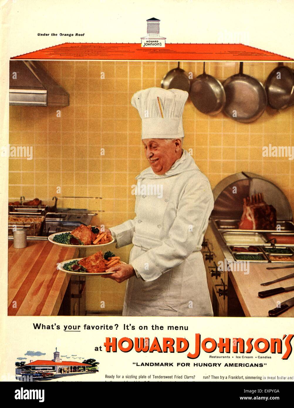 Howard Johnson Fried Clams