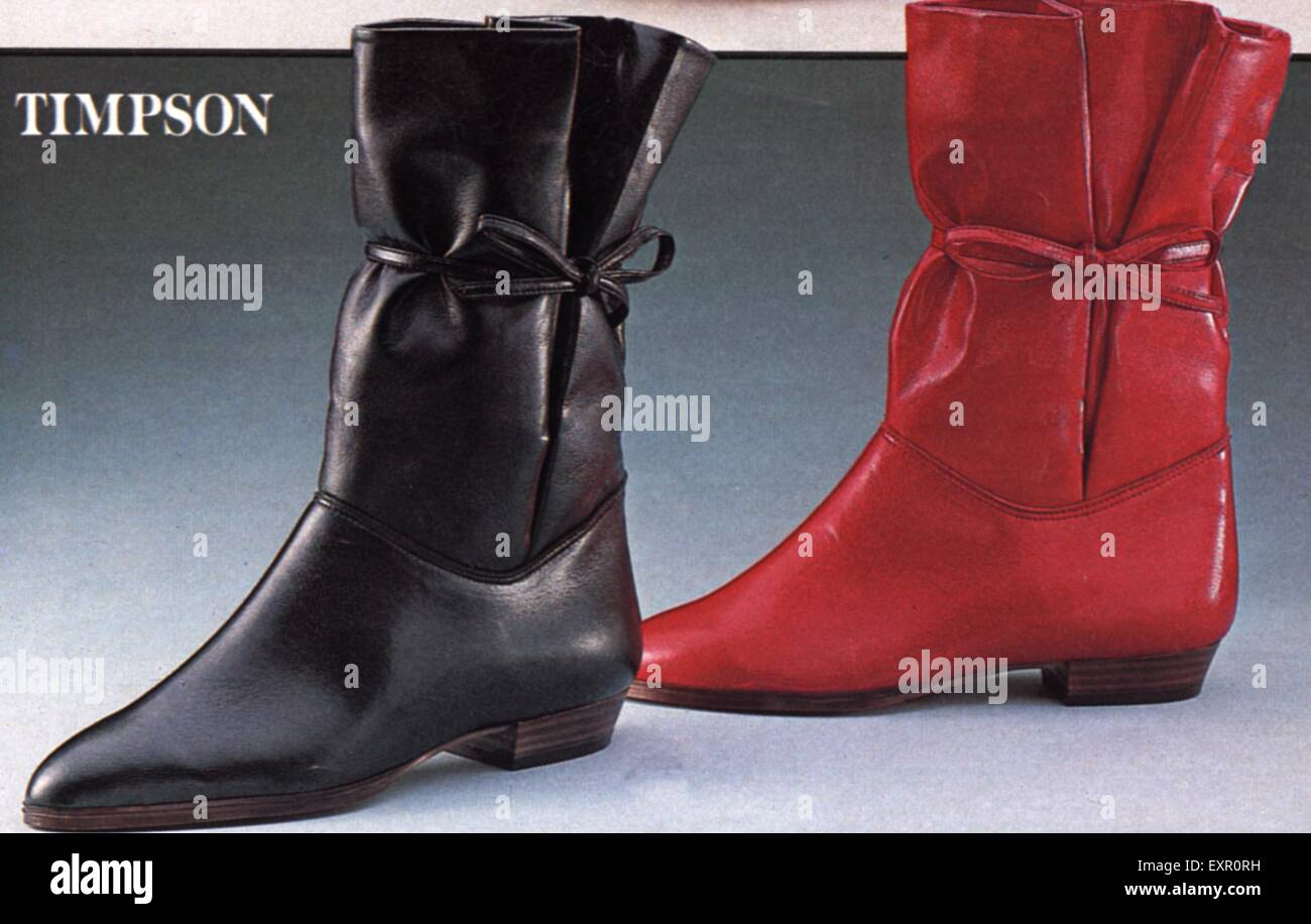 1980s pixie boots