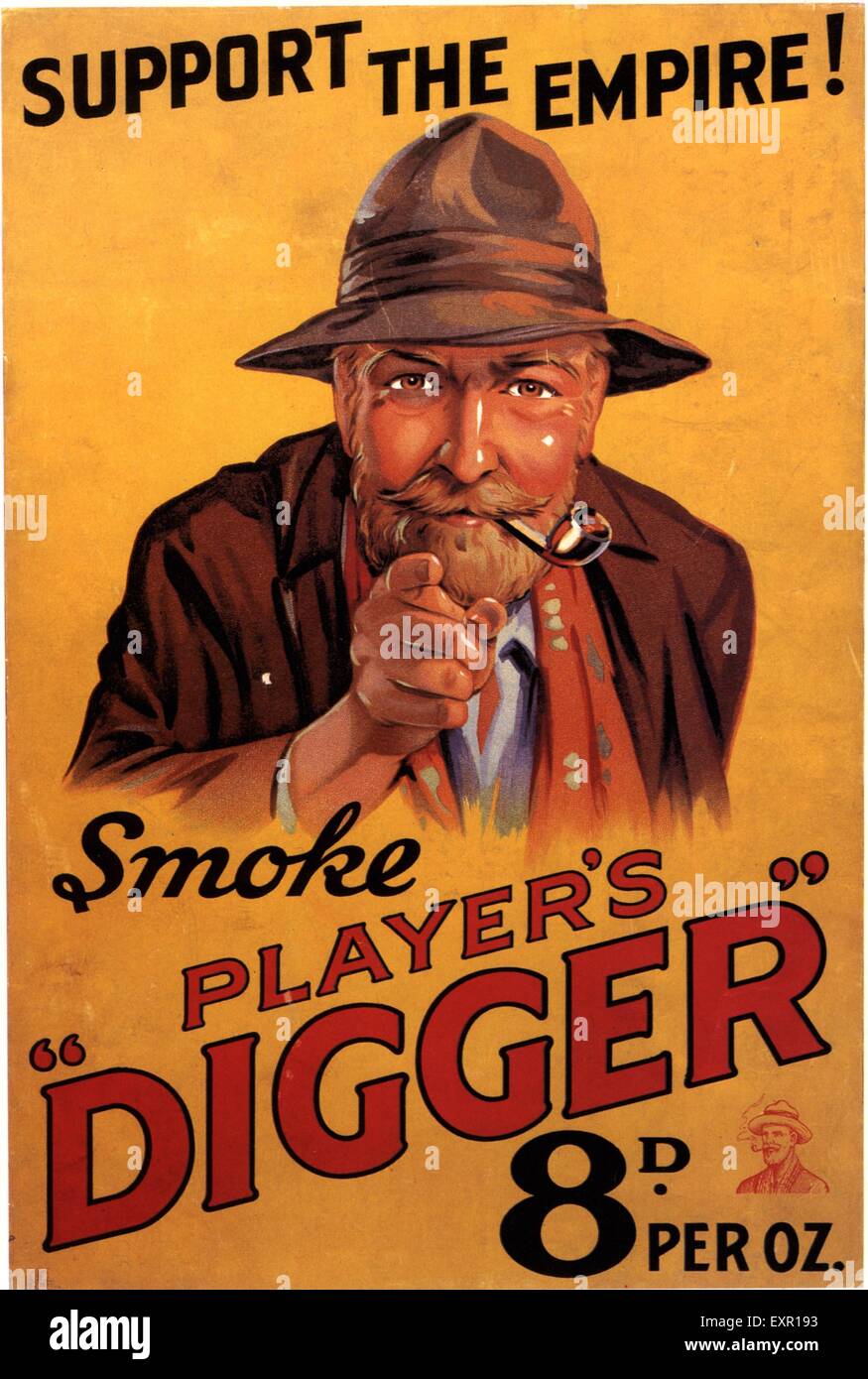 Players digger tobacco hi-res stock photography and images