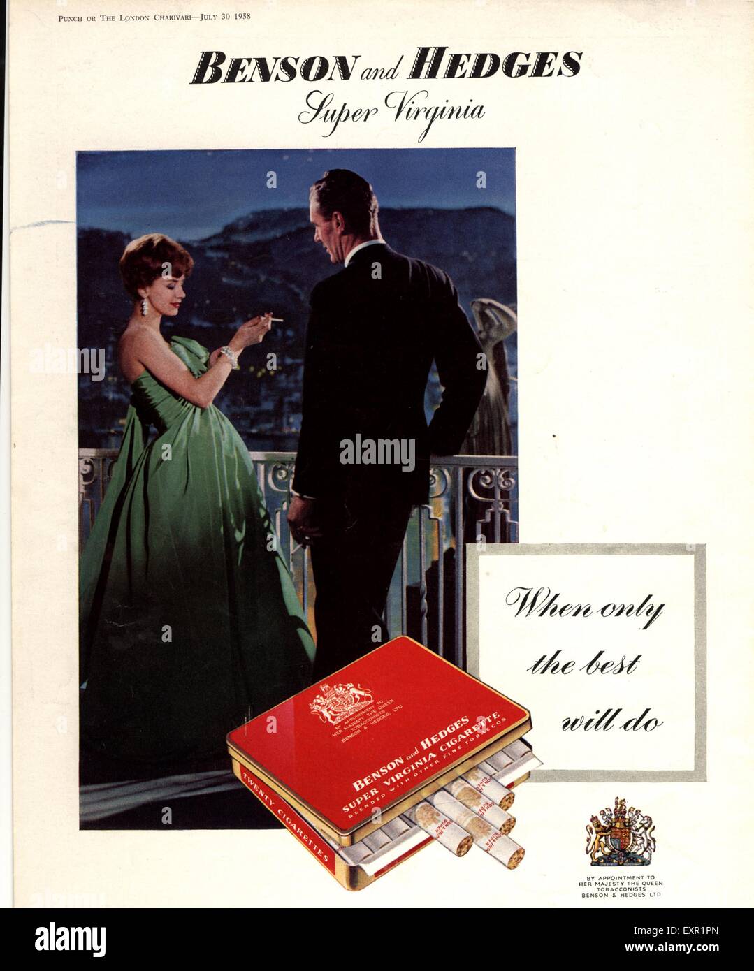 Benson and hedges and advert hires stock photography and images Alamy