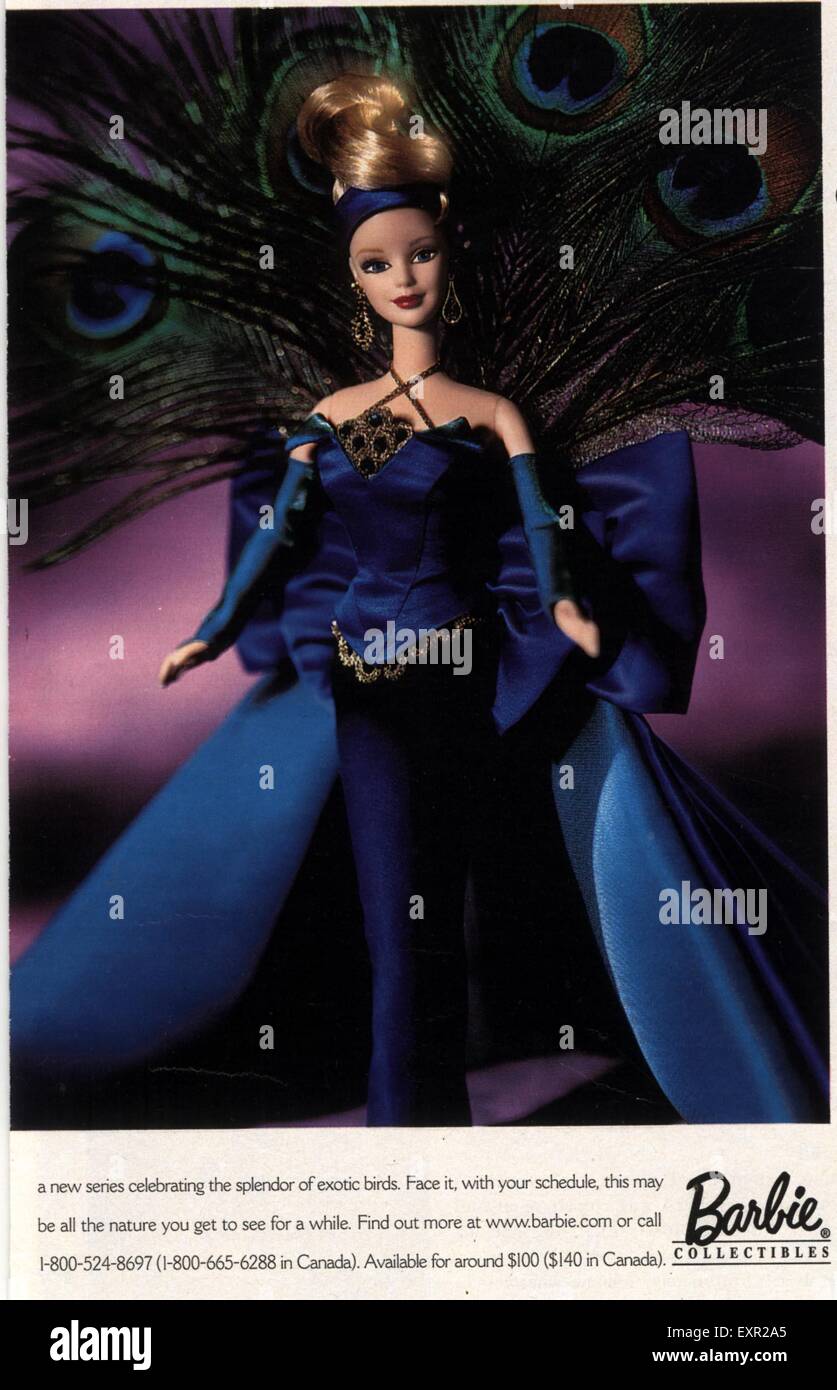 2000s USA Mattel Barbie Doll Magazine Advert Stock Photo - Alamy
