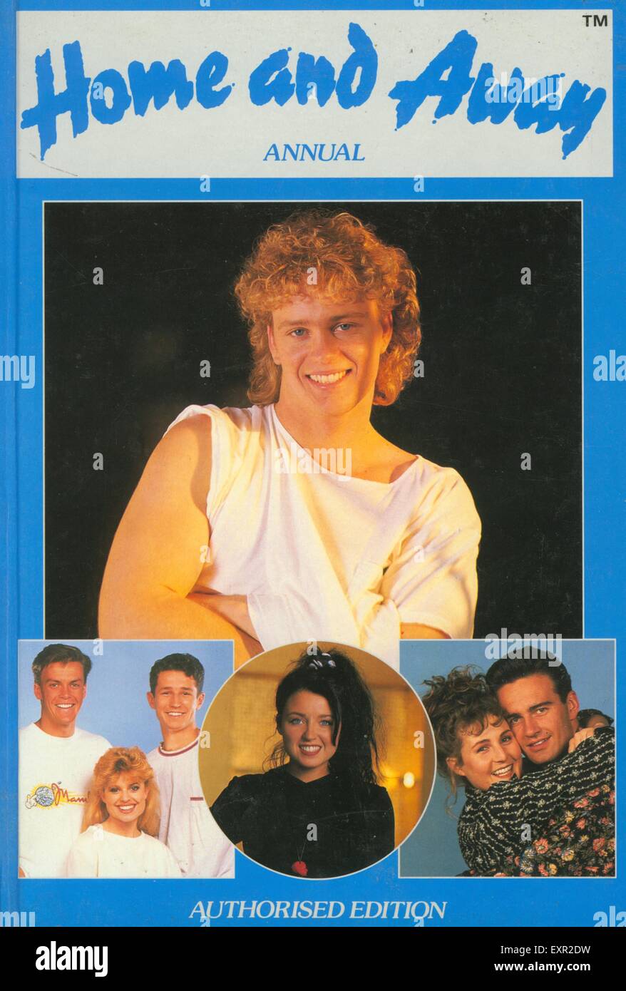 1980s UK Home and Away Comic/ Annual Cover Stock Photo - Alamy