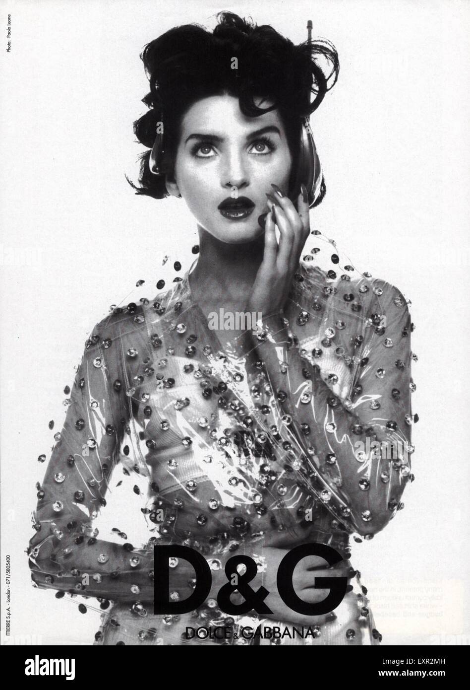 1990s UK Dolce \u0026 Gabbana Magazine 