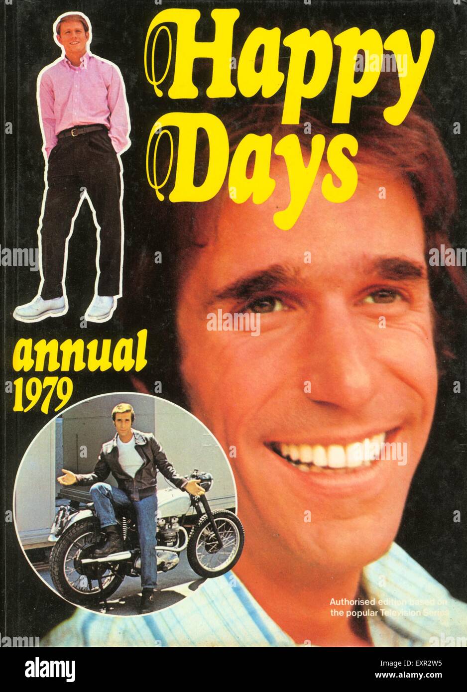1970s UK Happy Days Comic/ Annual Cover Stock Photo