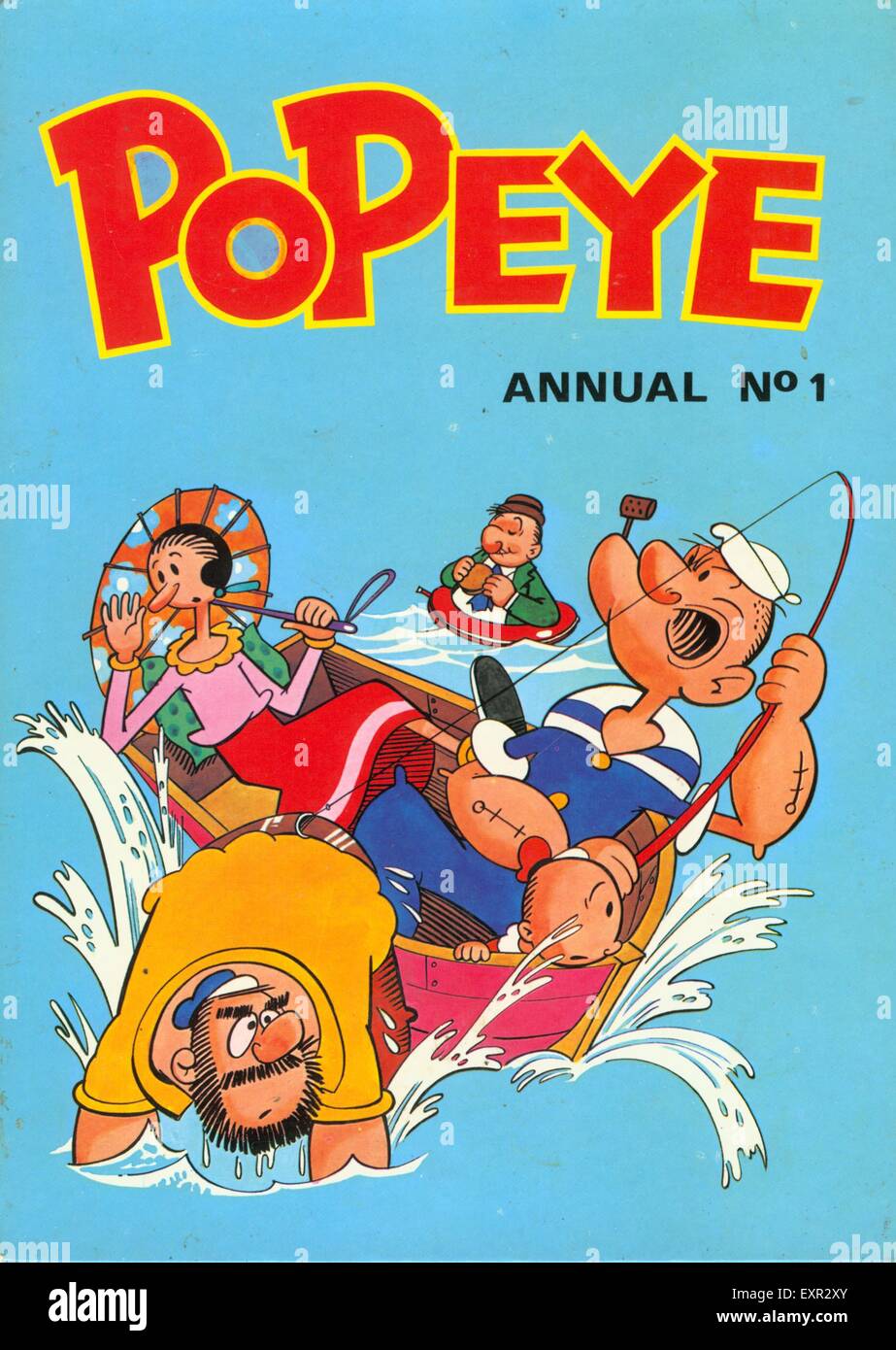1960s UK Popeye Comic/ Annual Cover Stock Photo - Alamy