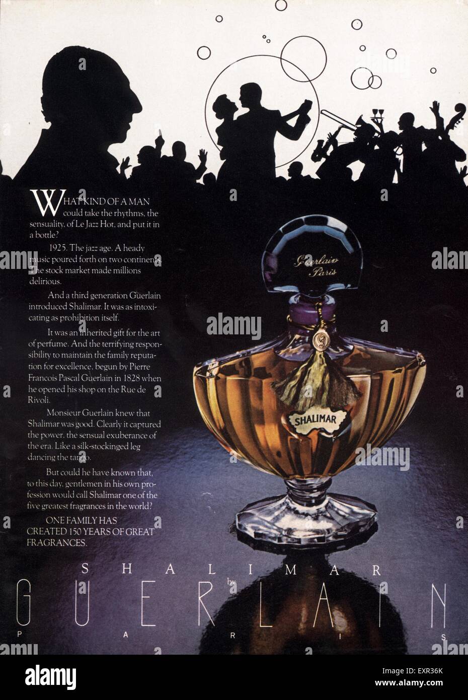 Guerlain perfume advert hi-res stock photography and images