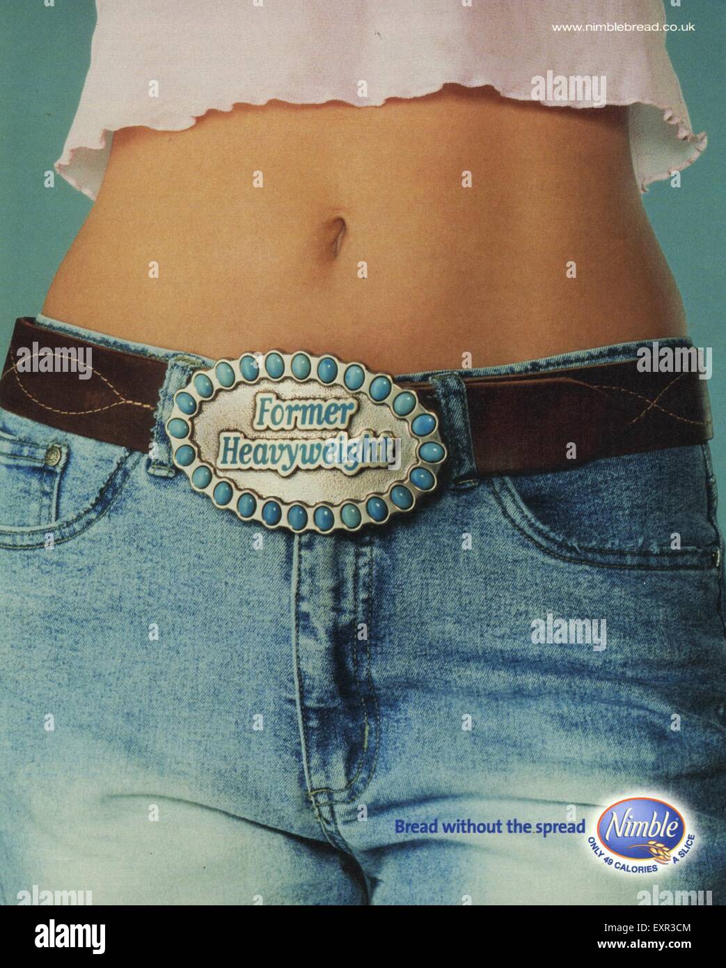 2000s UK Nimble Magazine Advert Stock Photo Alamy