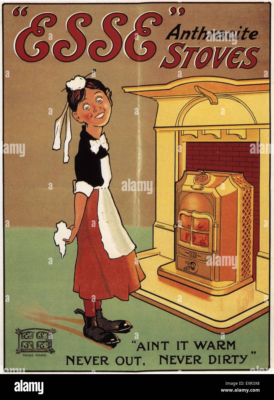 1910s UK Esse Magazine Advert Stock Photo