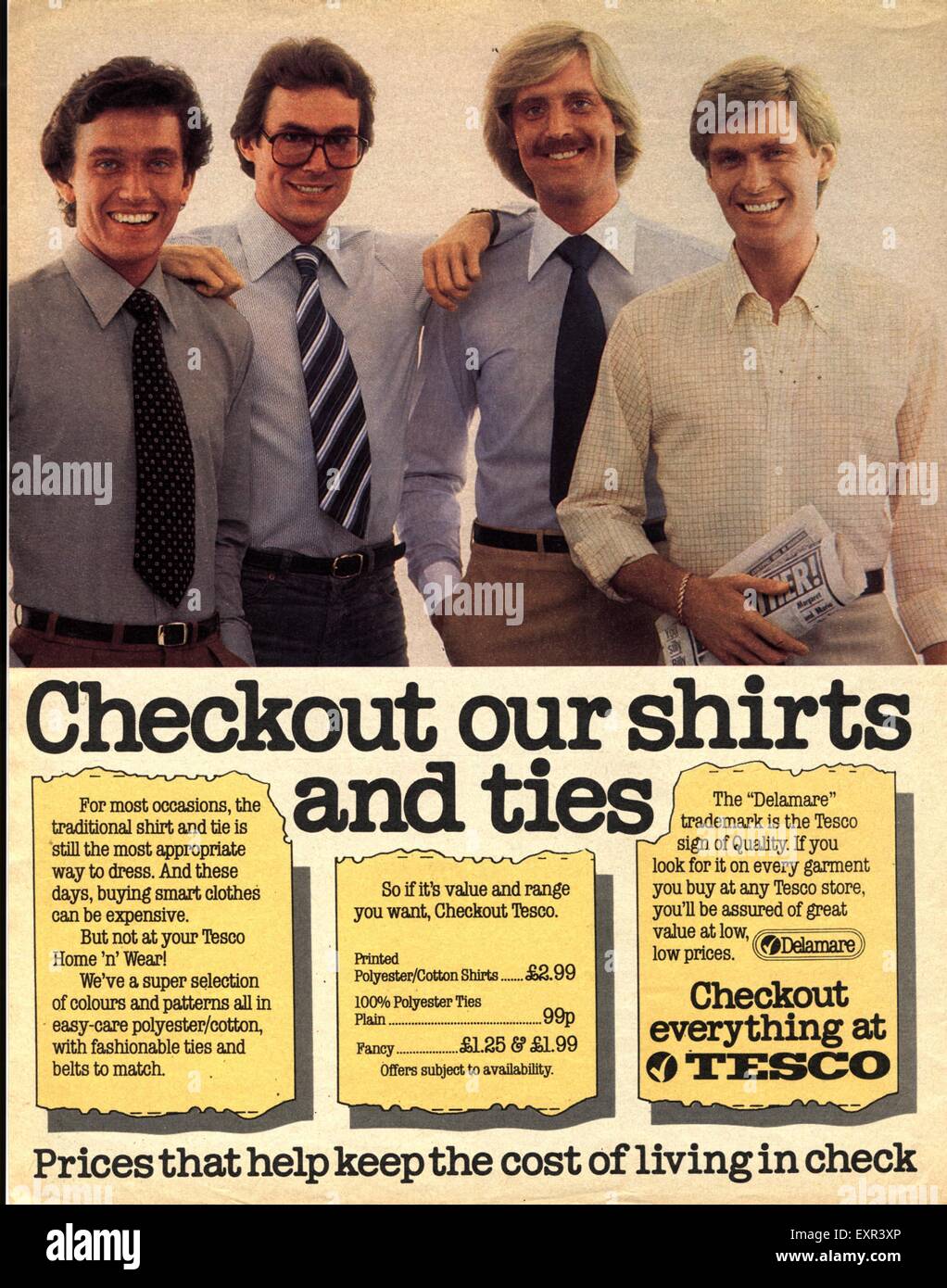 tesco shirt and tie