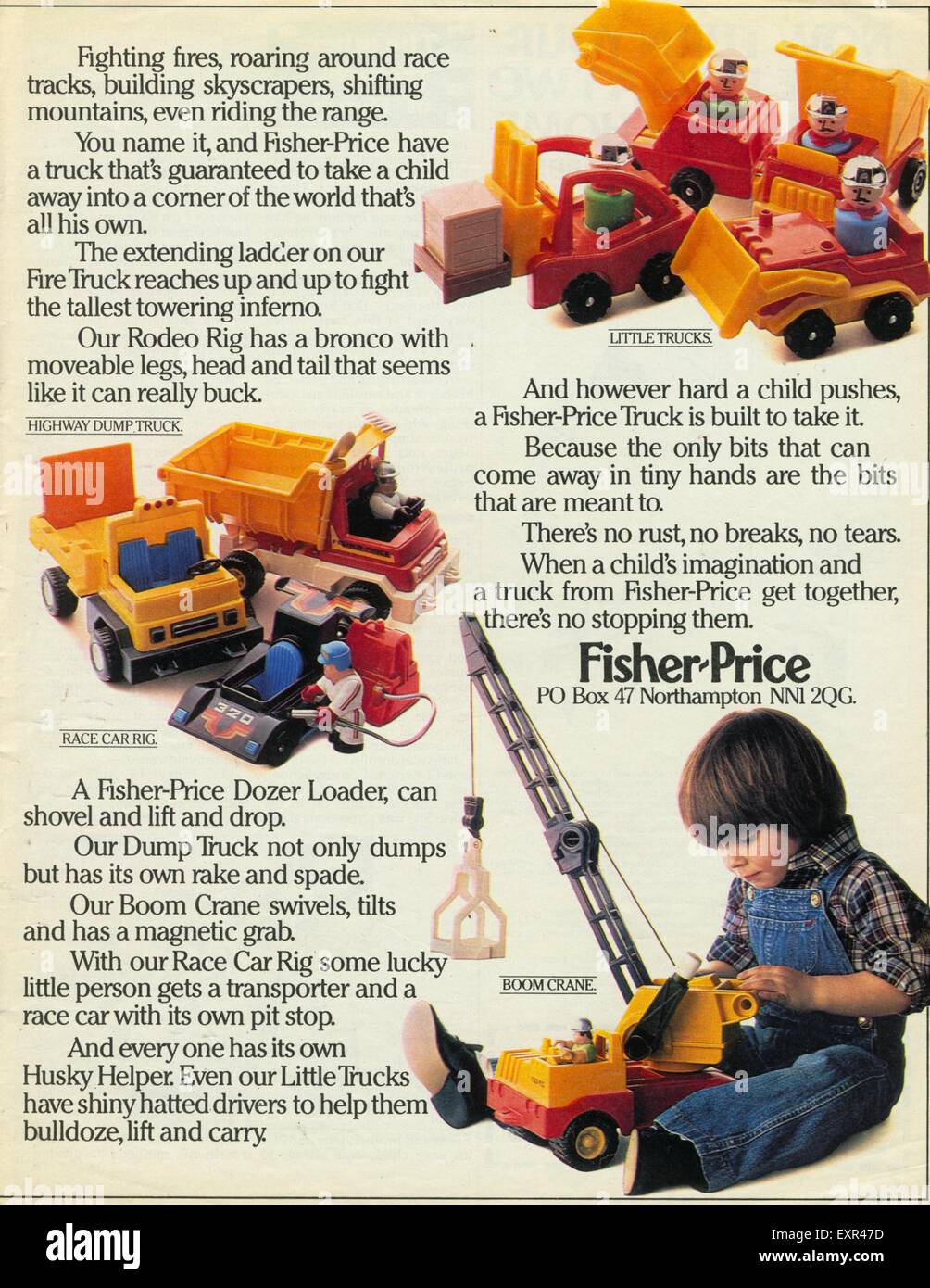 vintage fisher price dump truck