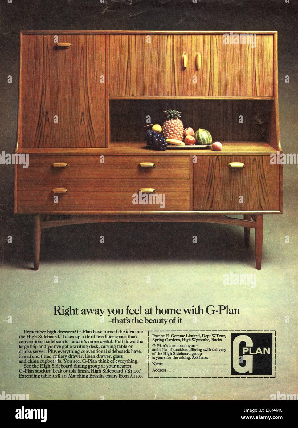 G plan sale furniture catalogue