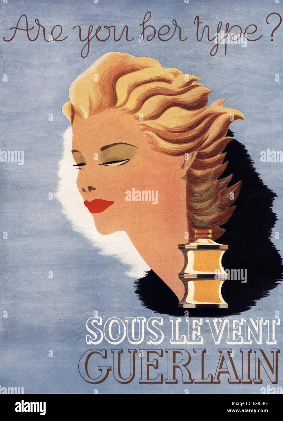 Guerlain perfume advert hi-res stock photography and images - Alamy