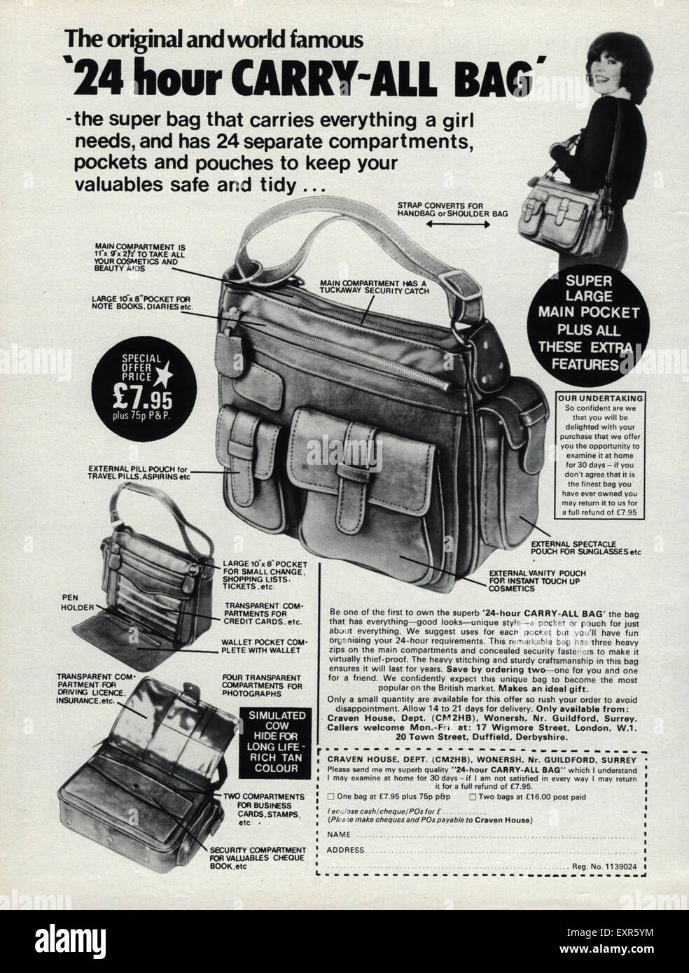 1970s Vintage Handbags
