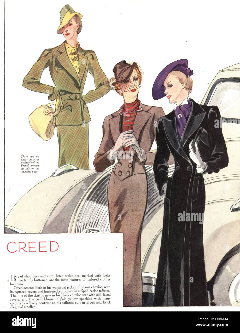 1930s uk fashion 1930s magazine hi-res stock photography and images - Alamy