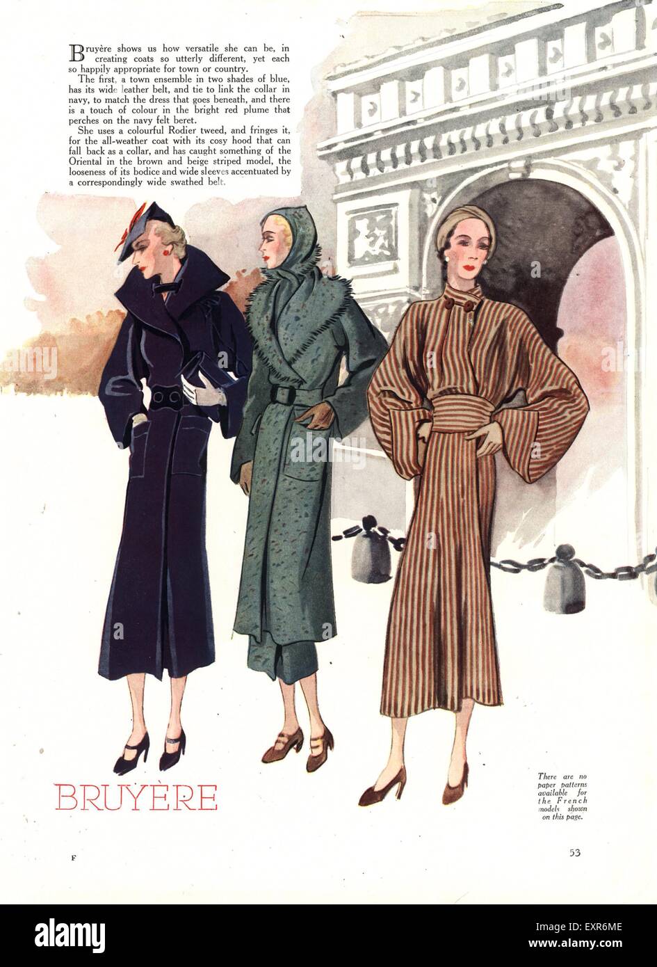1930s uk fashion 1930s magazine hi-res stock photography and images - Alamy