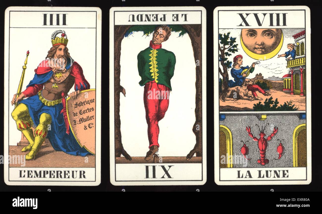 2000s UK Tarot Cards Playing Cards Stock Photo Alamy