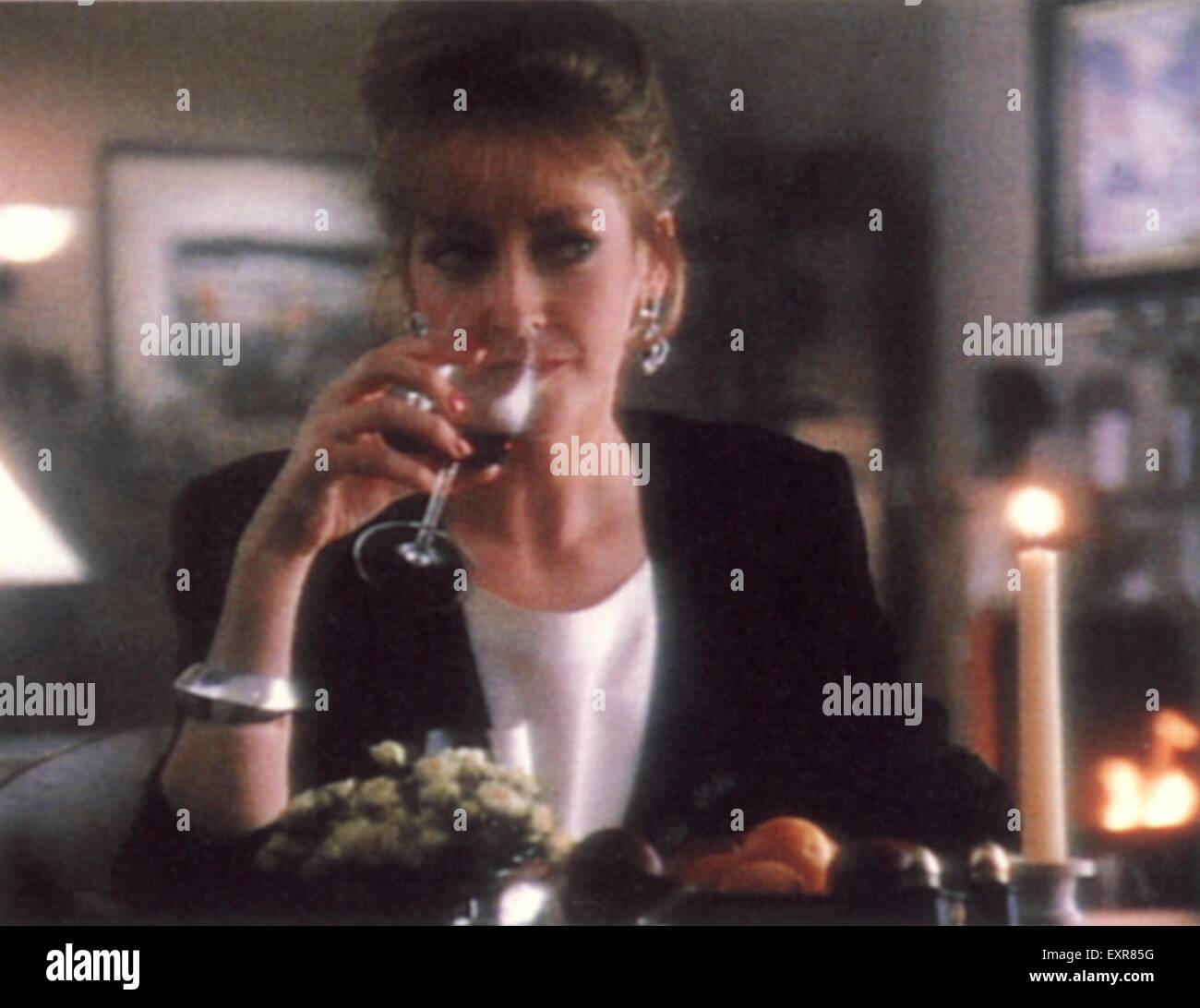1990s UK Nescafe Gold Blend TV Advert (Grab) Stock Photo