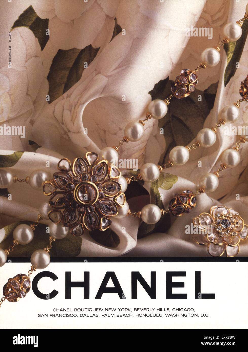 Chanel jewellery designer hi-res stock photography and images - Alamy