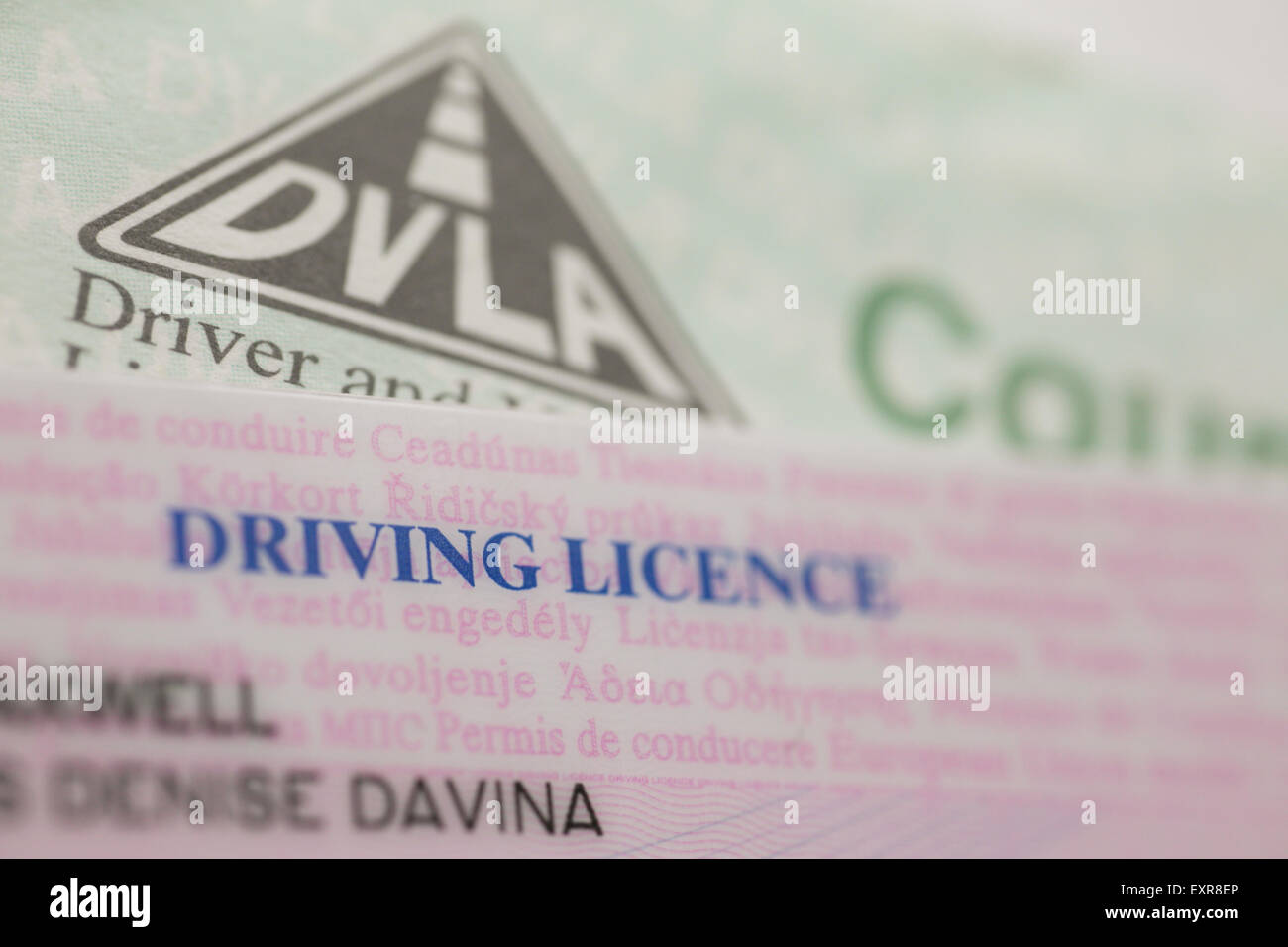 Uk paper driving licence hires stock photography and images Alamy