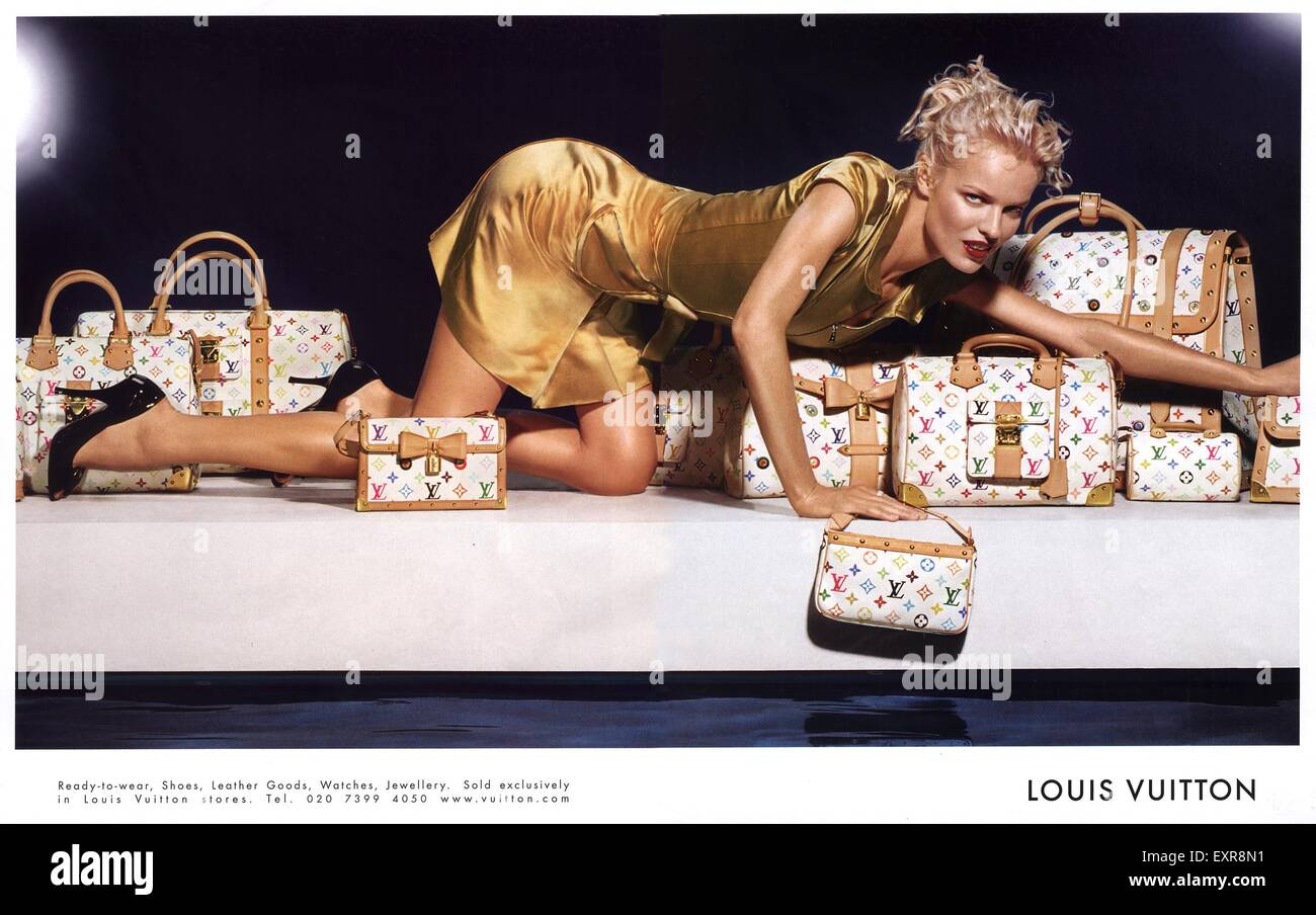 2000s UK Louis Vuitton Magazine Advert Stock Photo - Alamy