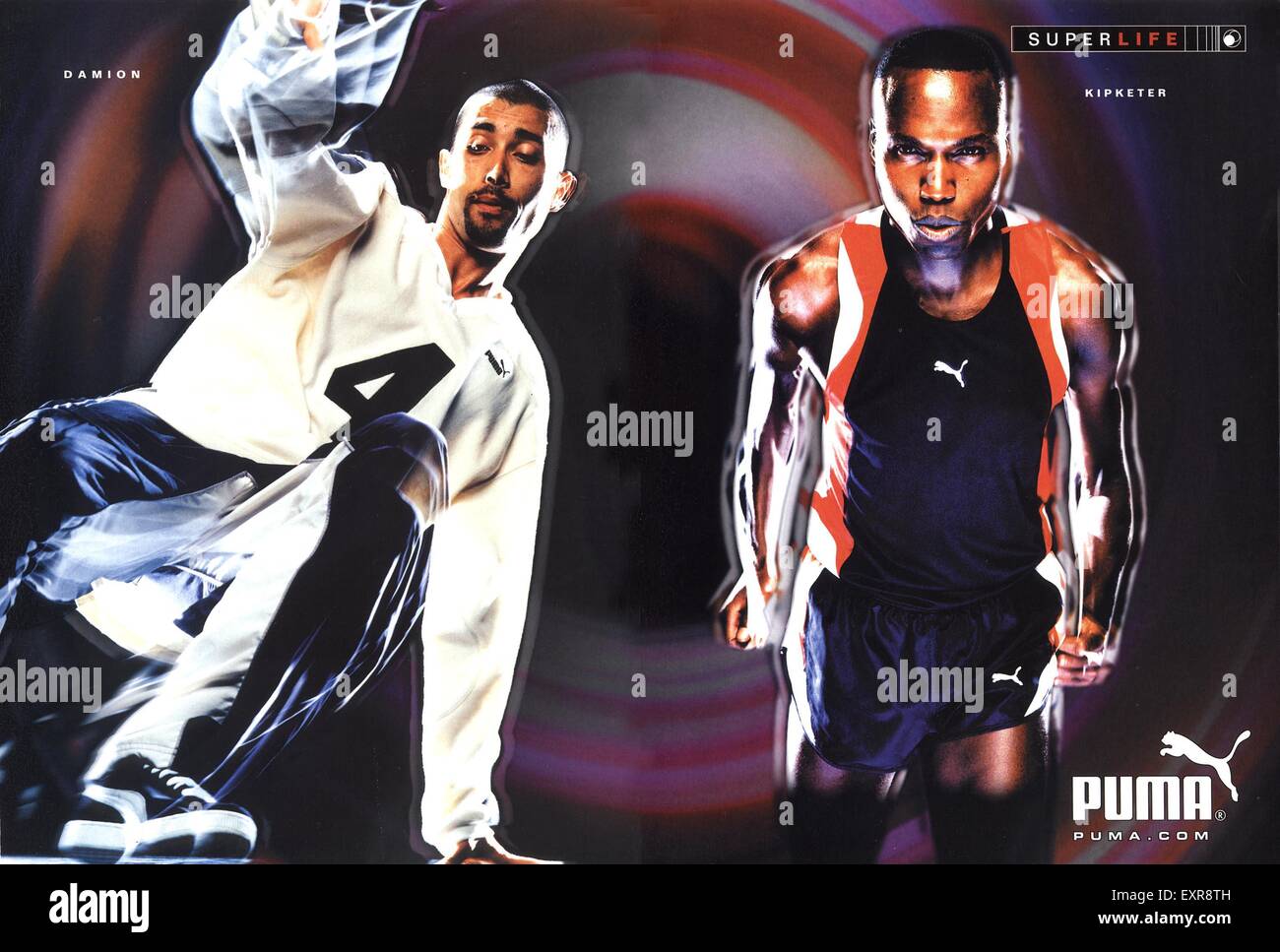 2000s UK Puma Magazine Advert Stock Photo - Alamy