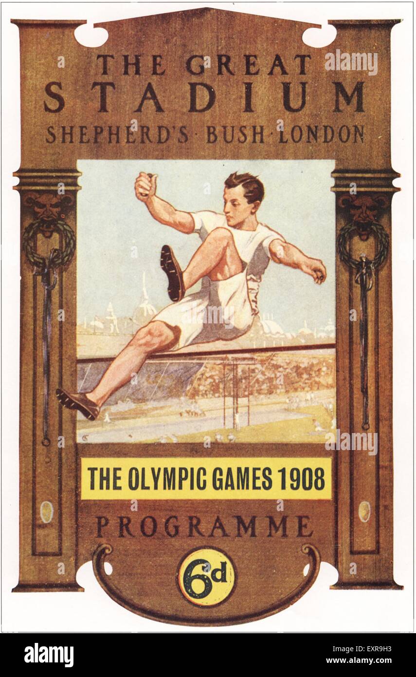 1908 olympic games hi-res stock photography and images - Alamy