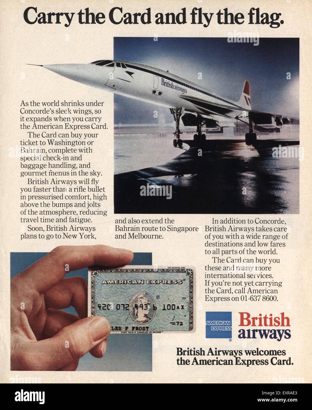 1970s british airways hi-res stock photography and images - Alamy