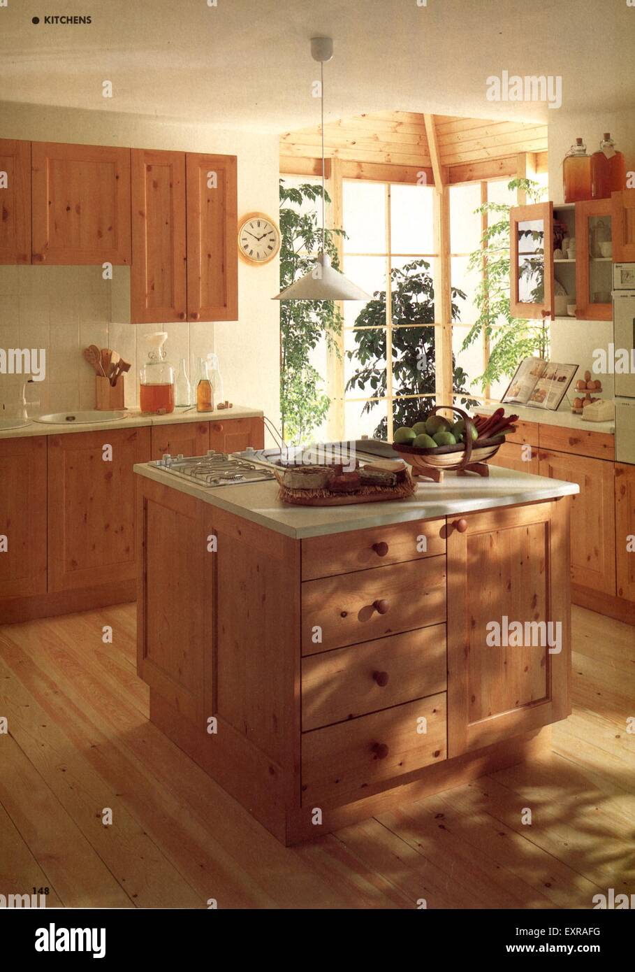 1980s UK Habitat Catalogue/ Brochure Plate Stock Photo