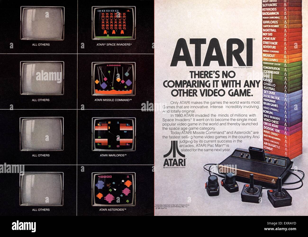 Atari hi-res stock photography and images - Alamy