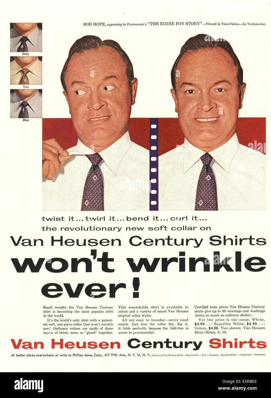 Van heusen 1950s hi-res stock photography and images - Alamy
