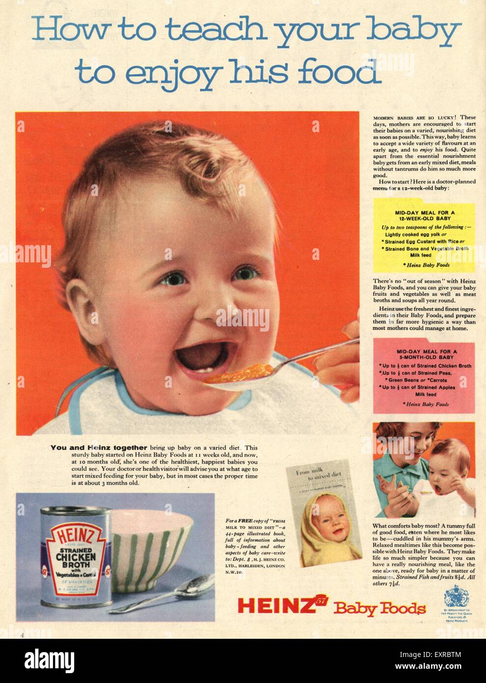 1960s children eating hi-res stock photography and images - Alamy