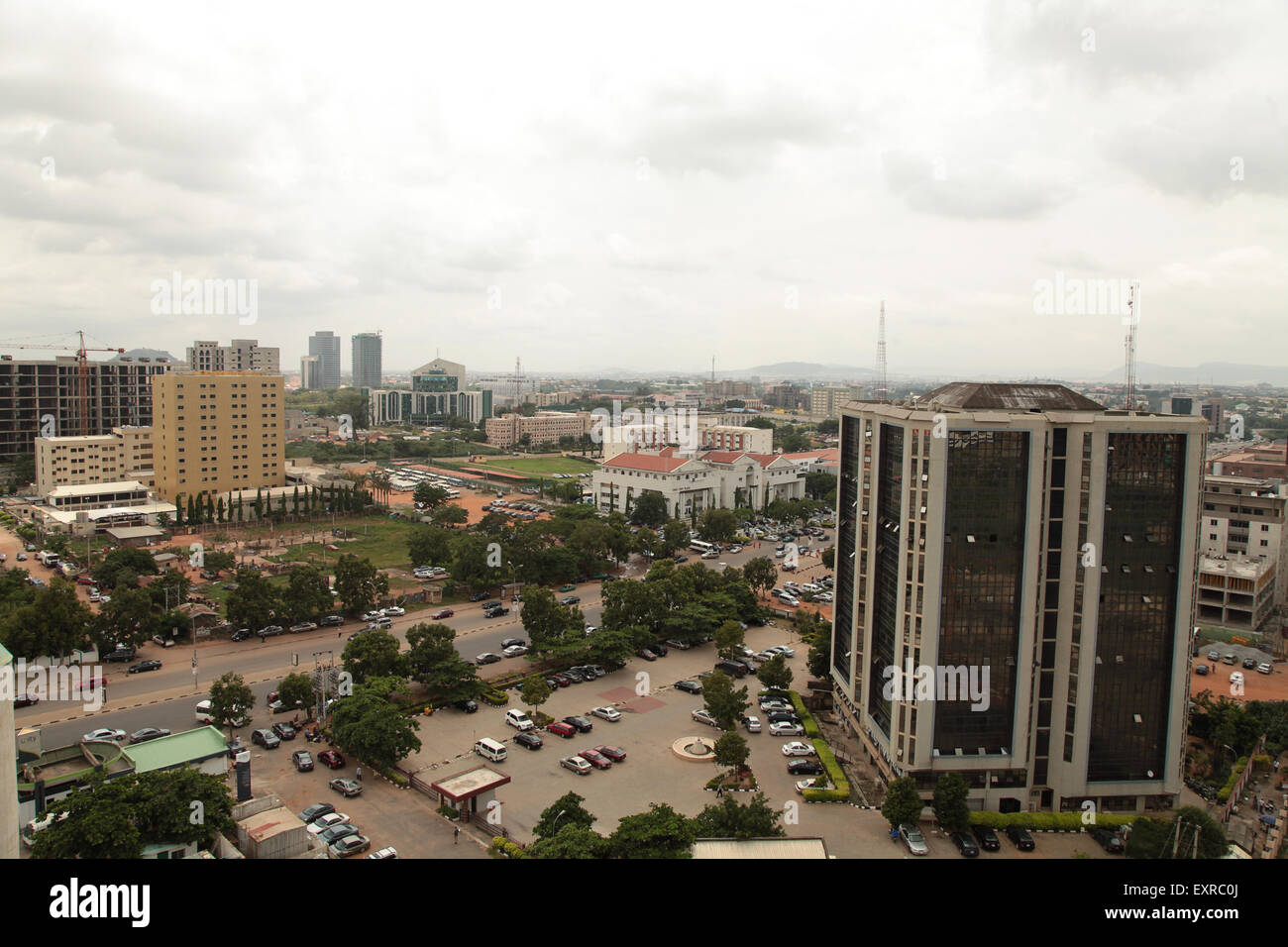 Abuja, Central area Nigeria Stock Photo Alamy