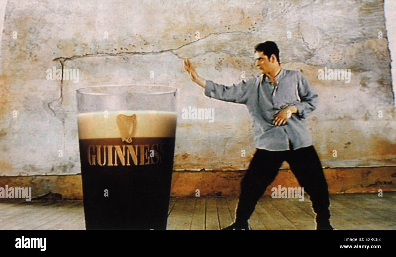 1990s UK Guinness TV Advert (Grab Stock Photo - Alamy
