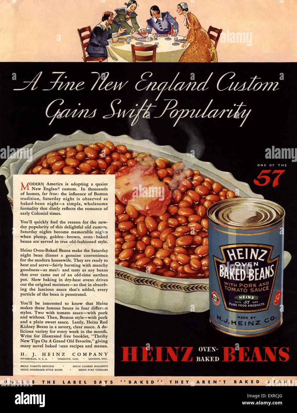 Heinz baked beans advert hires stock photography and images Alamy