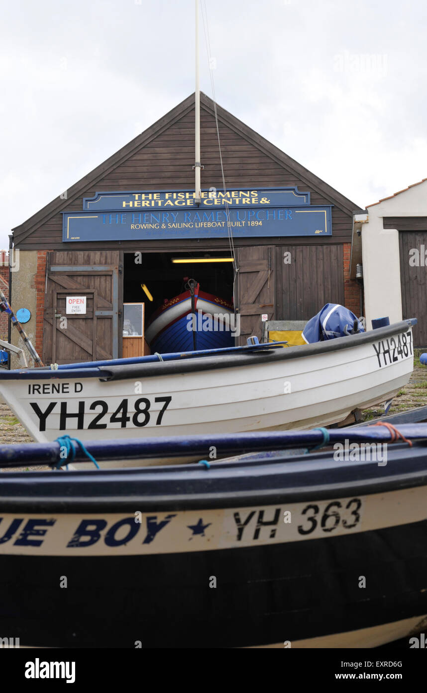 Fishermen's Heritage Centre and home of the Henry Ramey Upcher rowing ...
