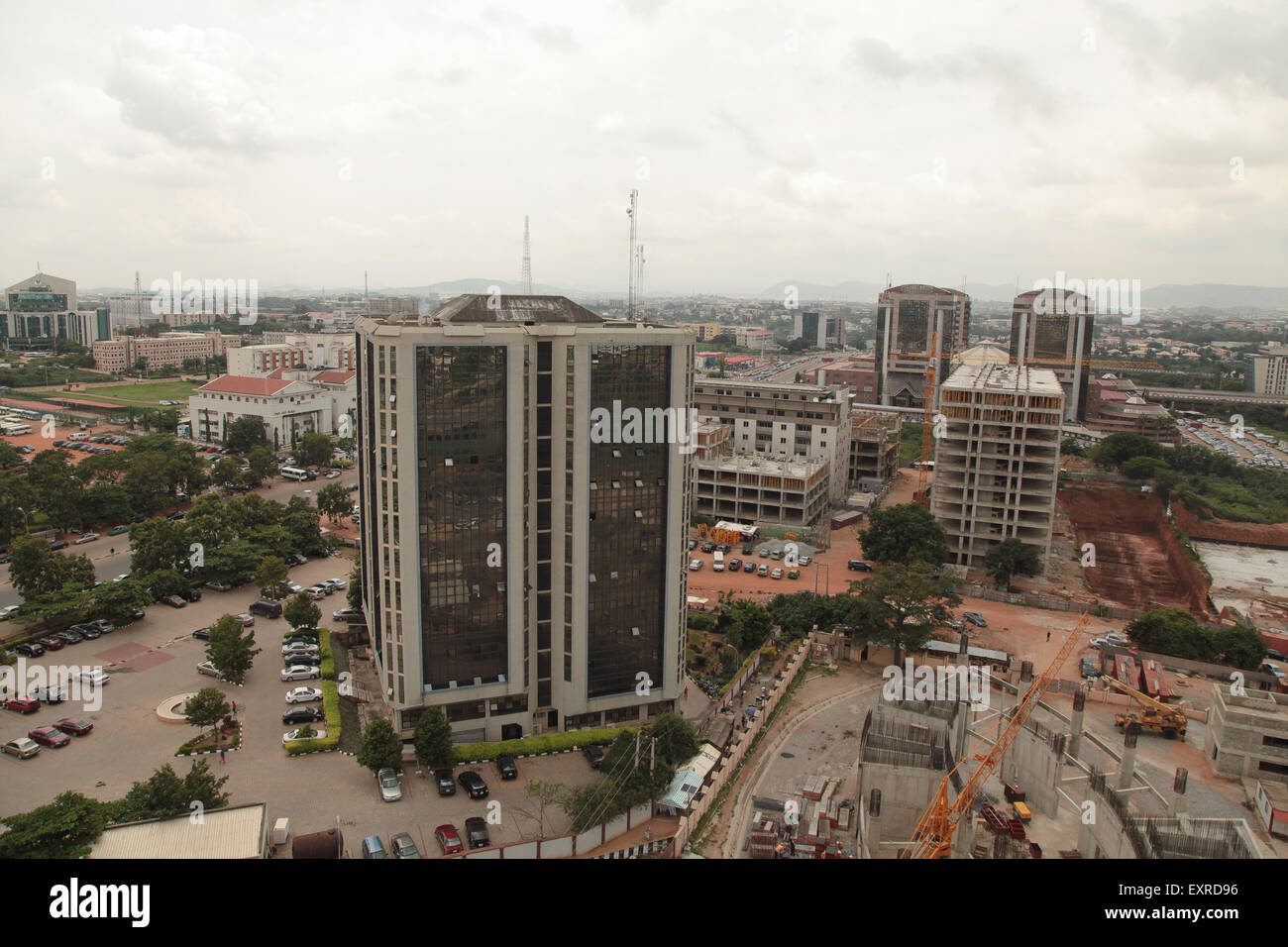 Abuja, Central area Nigeria Stock Photo