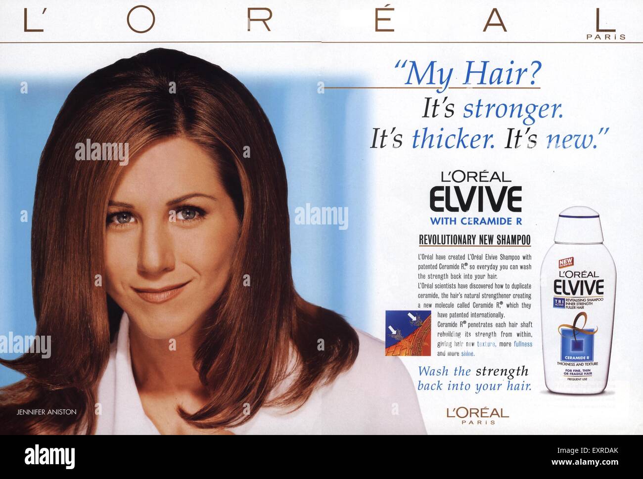 L'oreal elvive advert hi-res stock photography and images - Alamy