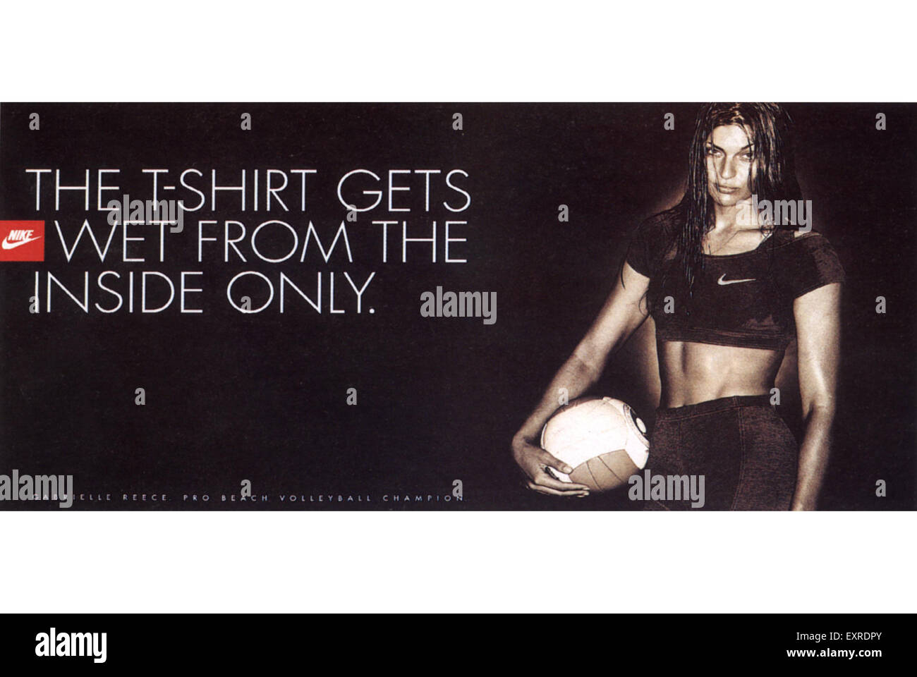 1990s UK Nike Magazine Advert Stock Photo - Alamy