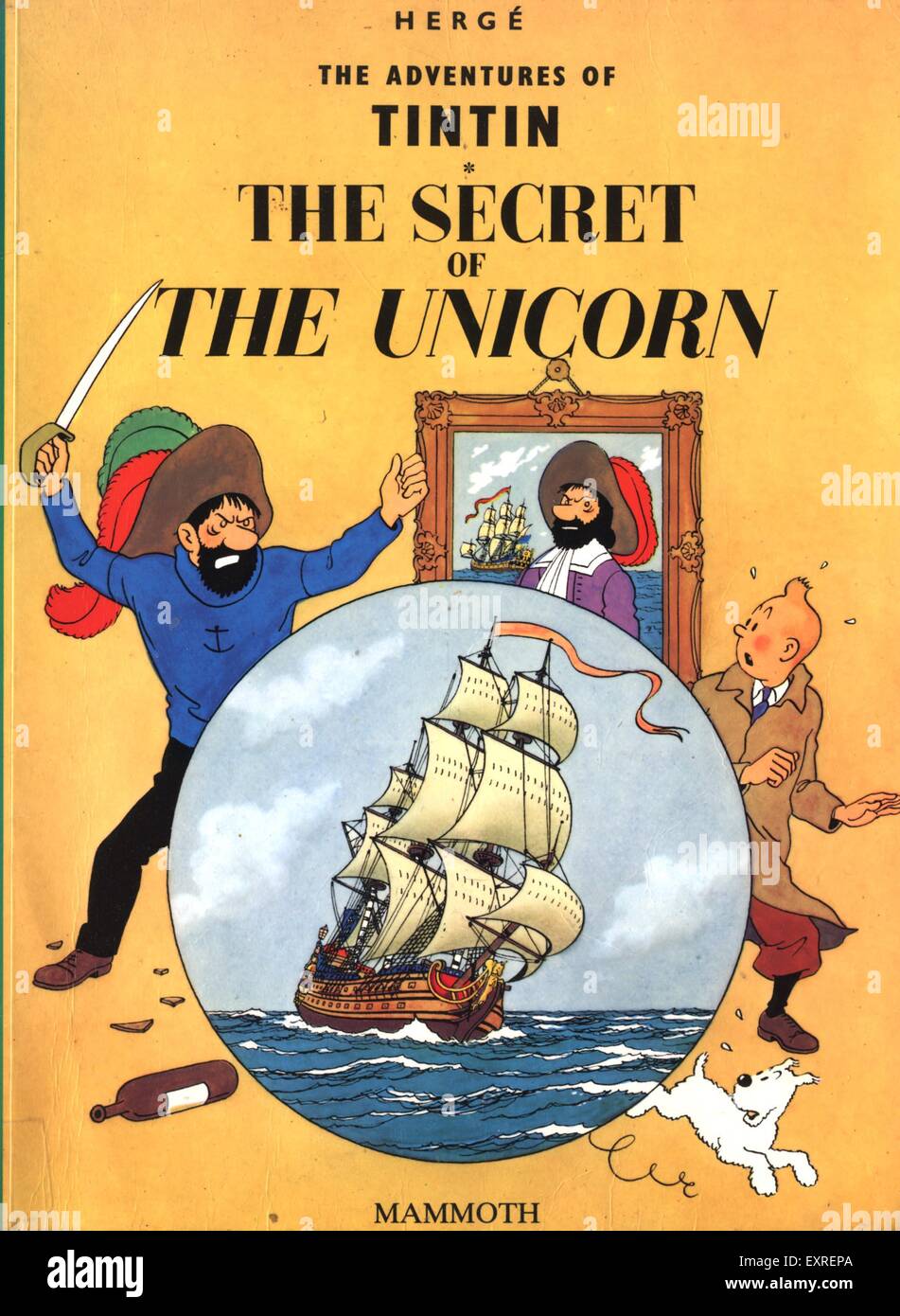Tintin comic hi-res stock photography and images - Alamy