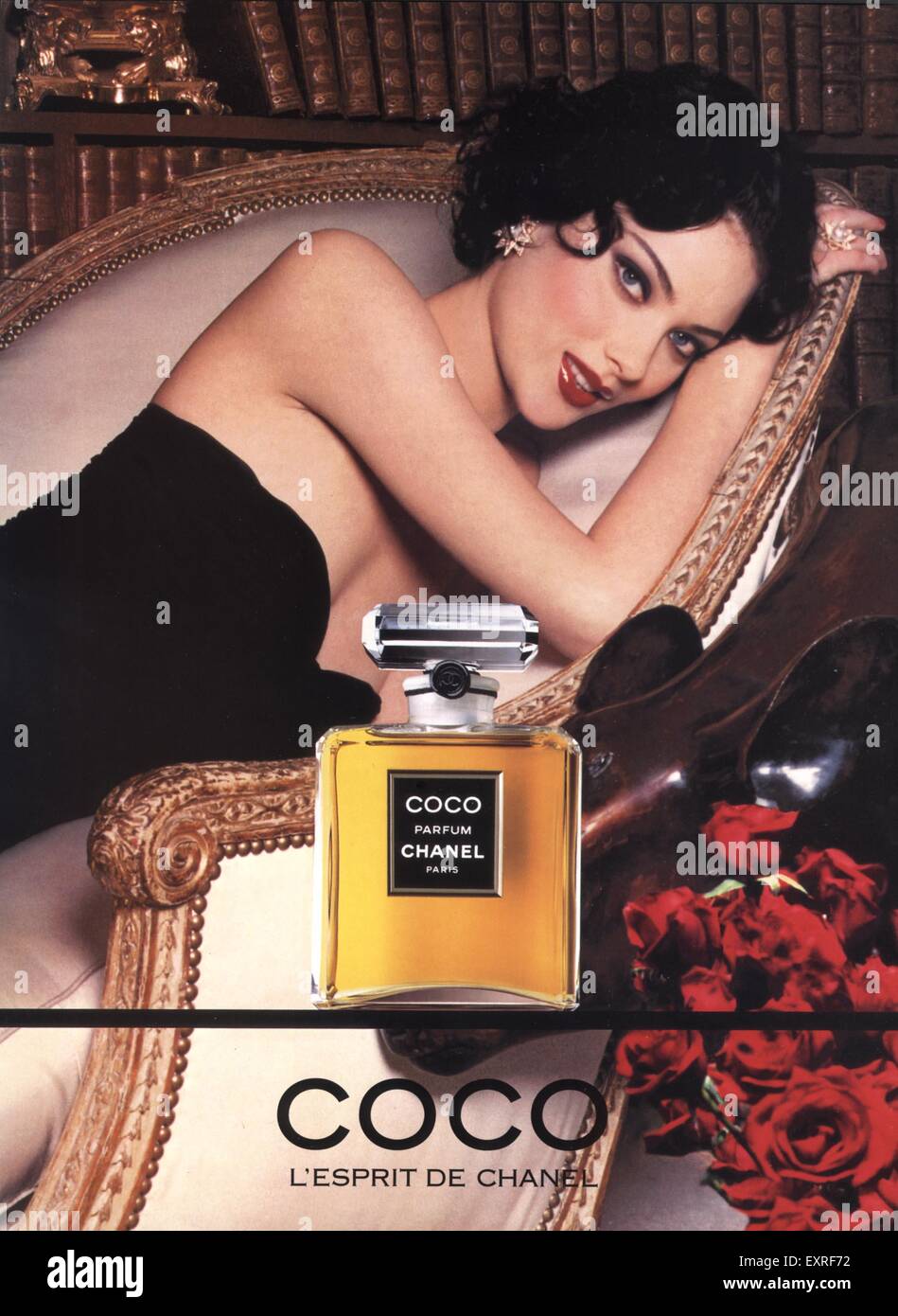 Chanel perfume advert hi-res stock photography and images - Page 2