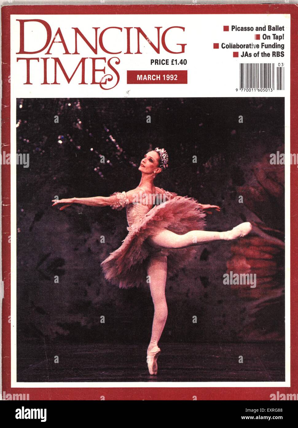 1990s UK Dancing Times Magazine Cover Stock Photo - Alamy