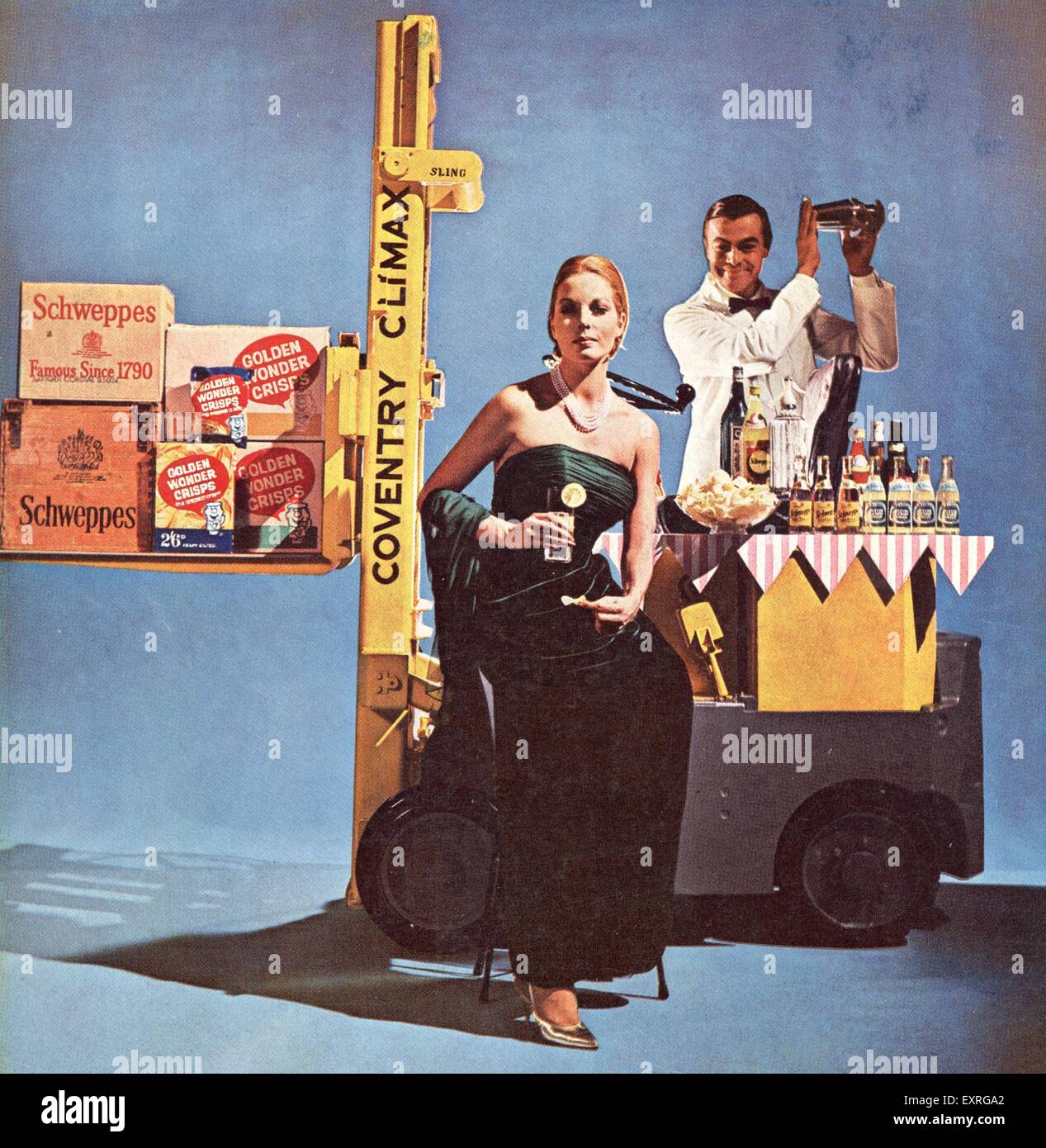 1960s UK Coventry Climax Magazine Advert (detail Stock Photo Alamy