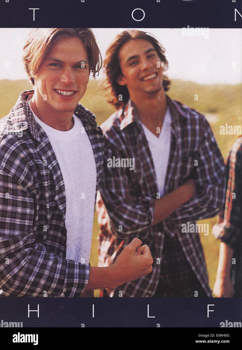 2000s UK Tommy Hilfiger Magazine Advert Stock Photo - Alamy