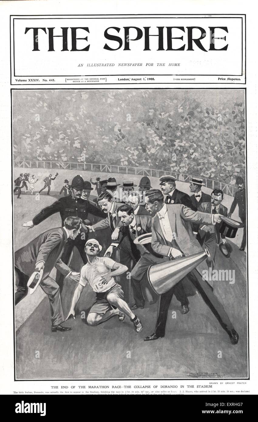 1900s UK The Sphere Magazine Cover Stock Photo Alamy