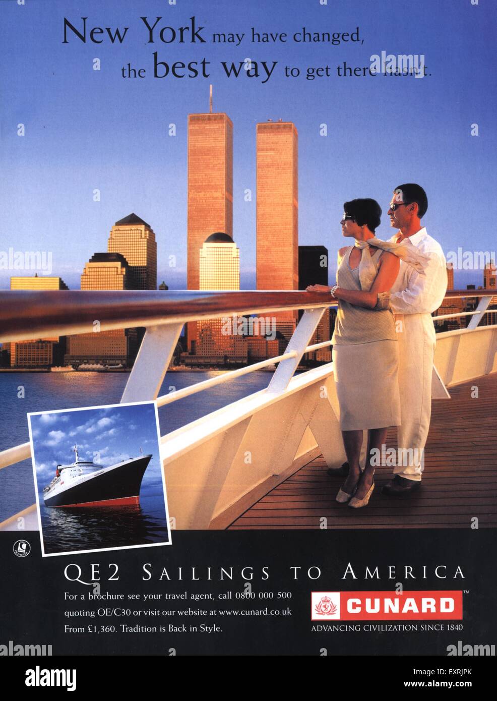 1990s-uk-cunard-magazine-advert-stock-photo-alamy